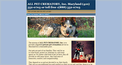 Desktop Screenshot of apcrematory.com